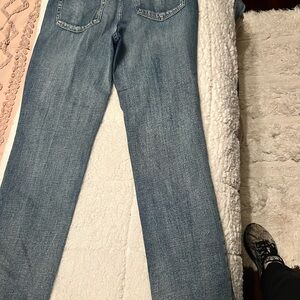 L'AGENCE Light Blue Straight Leg Jeans